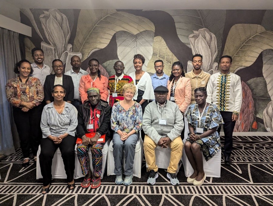 TBGEN principal investigators and research fellows at a conference at Addis Ababa, Ethiopia